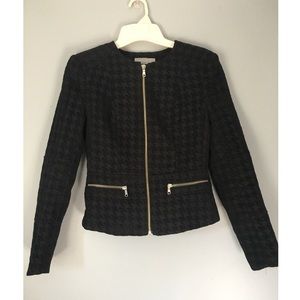 Black mini blazer
